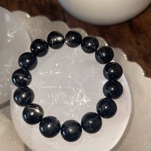 RARE Black Hypersthene Bracelet